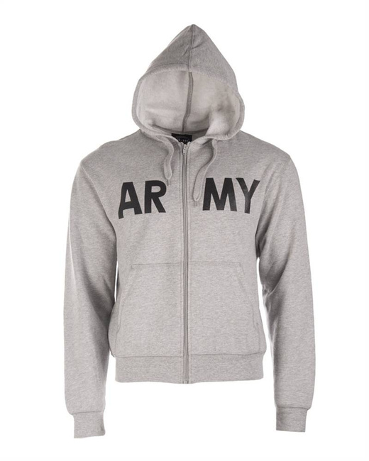 HANORAC CU GLUGĂ - "US ARMY" - Mil-Tec® - GRI