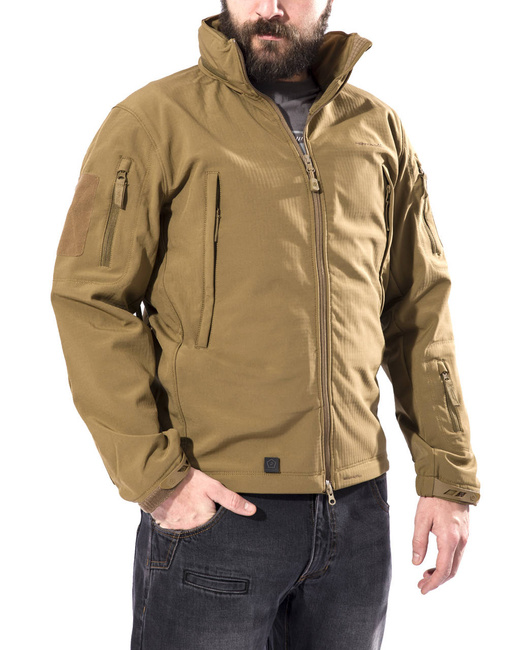 JACHETĂ IMPERMEABILĂ - ARTAXES SOFTSHELL - PENTAGON® - GRI-LUP