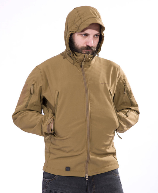 JACHETĂ IMPERMEABILĂ - ARTAXES SOFTSHELL - PENTAGON® - VERDE GRINDLE