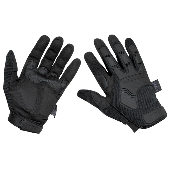 Manusi Tactical Gloves, "Attack", negre