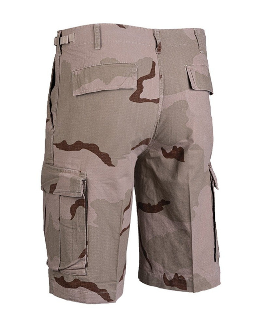 PANTALONI SCURȚI ÎN STIL AMERICAN - BUMBAC RIPSTOP - Mil-Tec® - DESERT