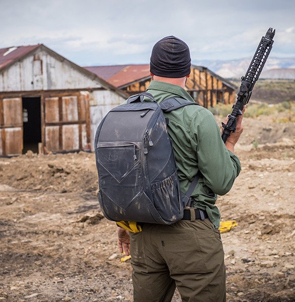 Rucsac BAIL OUT ® - gri negru