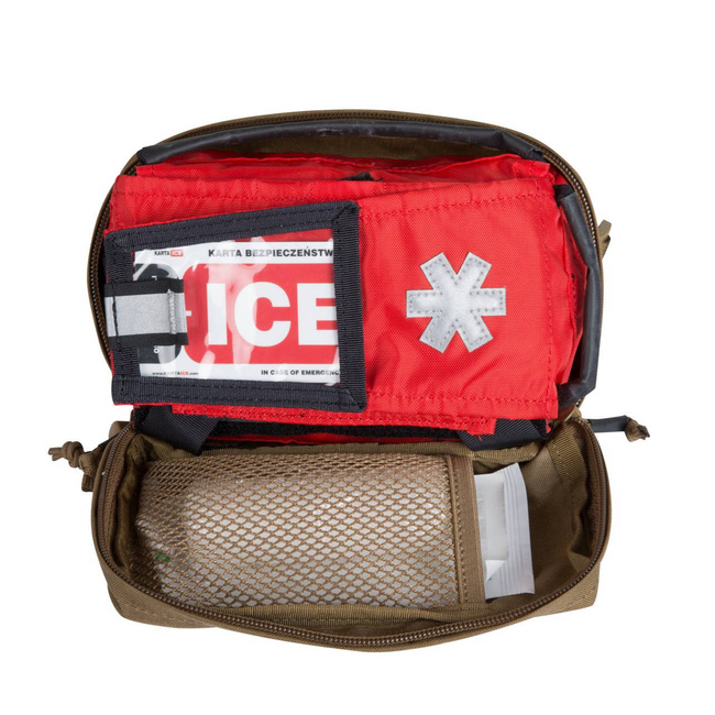 SET POUCH ȘI INSERȚIE PENTRU TRUSA DE PRIM AJUTOR - MODULAR INDIVIDUAL MED KIT® - Helikon-Tex® - COYOTE